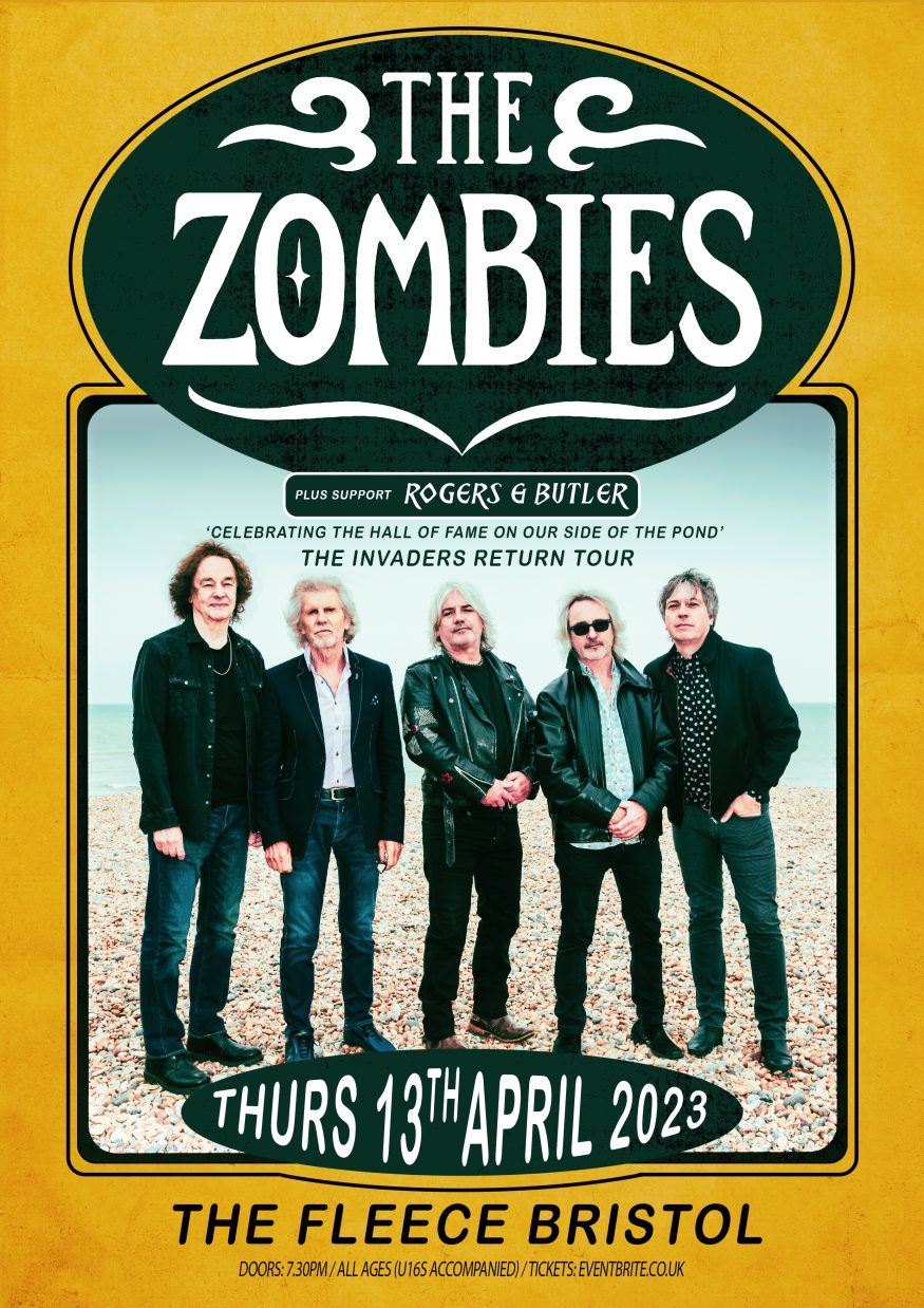 zombies tour dates 2023