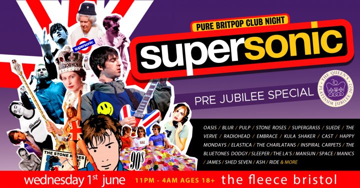 Supersonic Britpop Club Night Jubilee Special