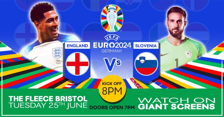 England v Slovenia – Giant Screen Euros at The Fleece