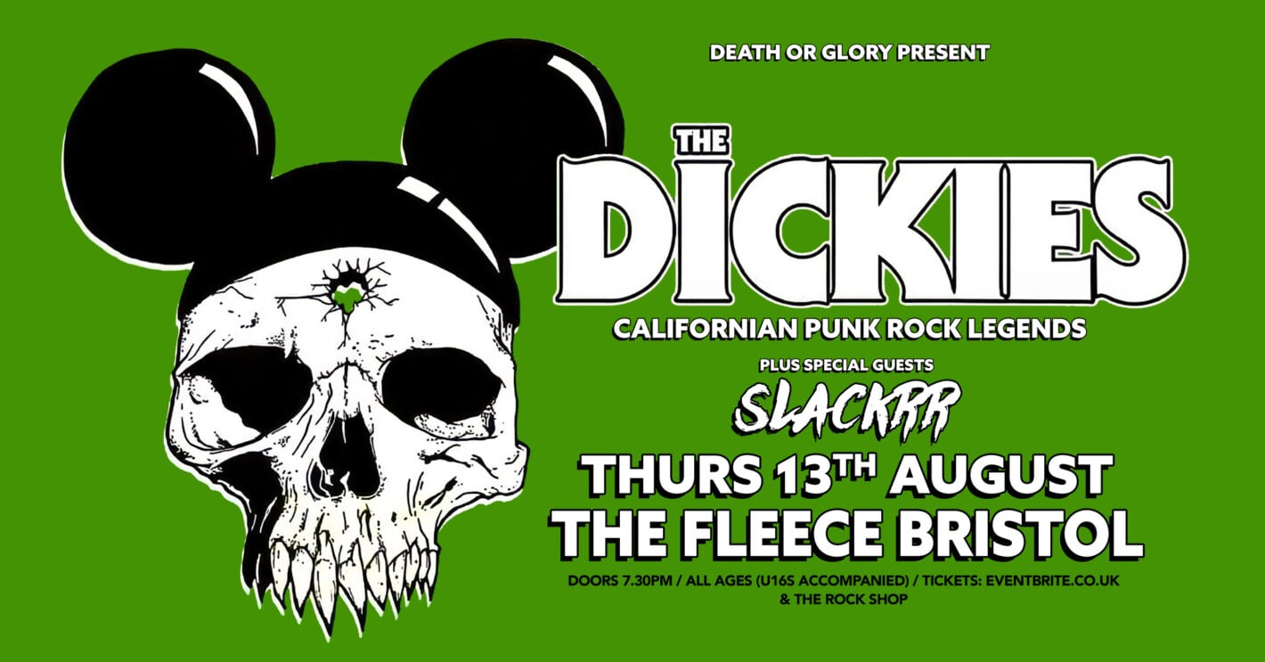 The Dickies, Thu 13 Aug 2026 at 19:30 - The Fleece