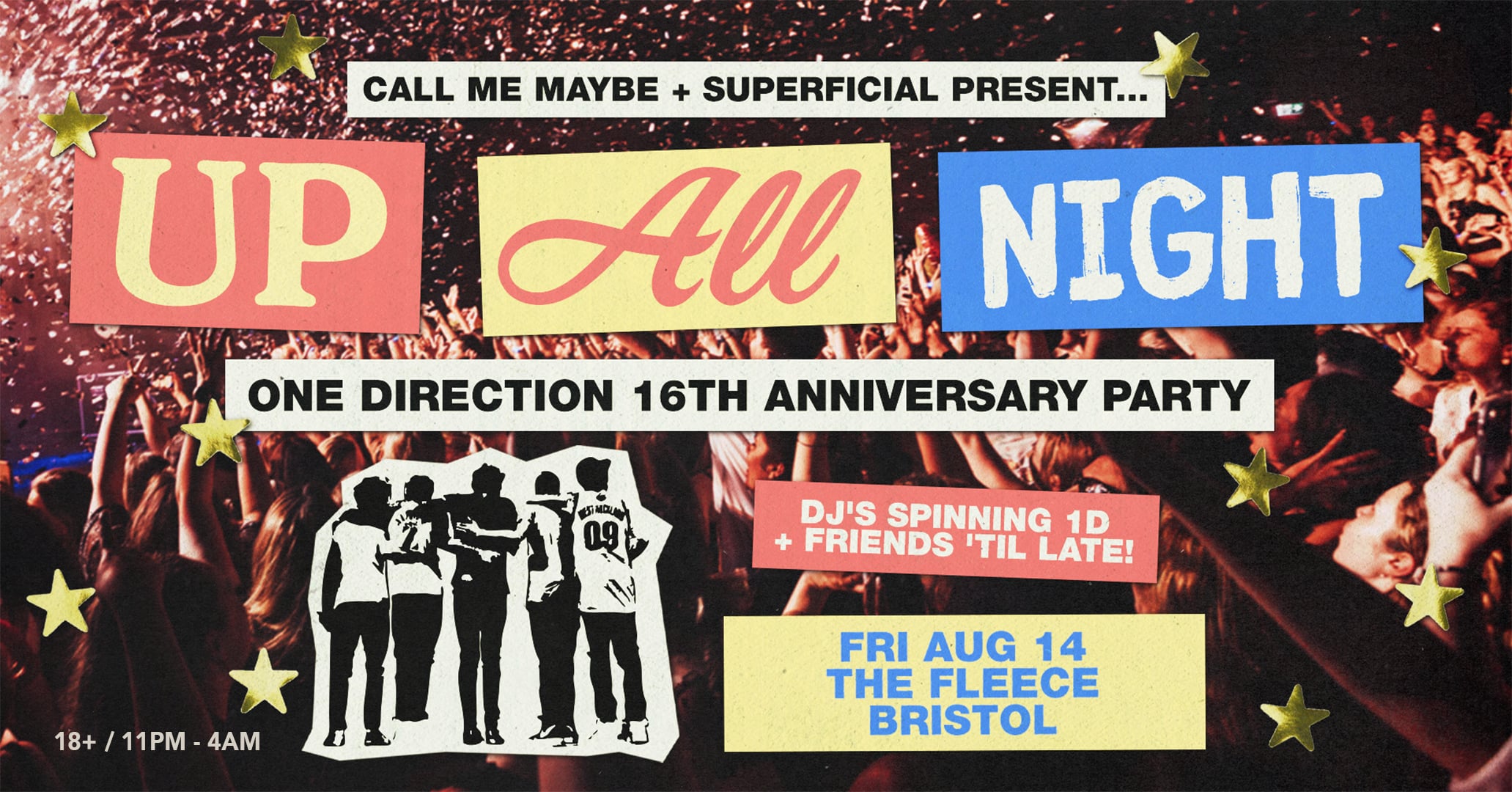 Up All Night: One Direction 16th Anniversary Party